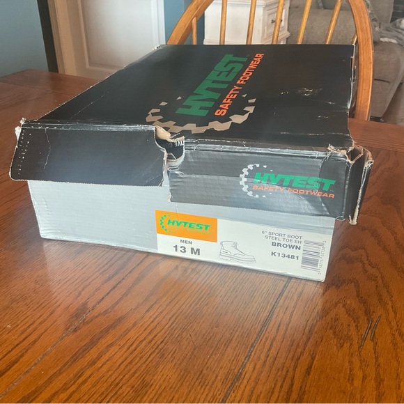 Mens size 13 steel toe work boots - Picture 2 of 5